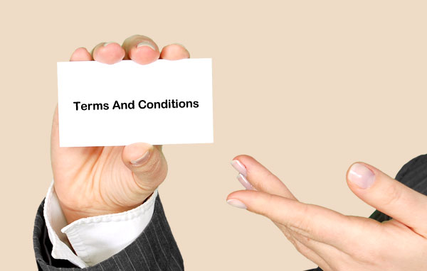 terms and conditions